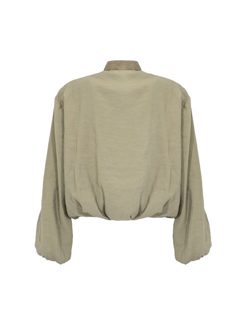 Giubbotto Ella Mix in suede LEATHER AUTHORITY | ELLA MIX037